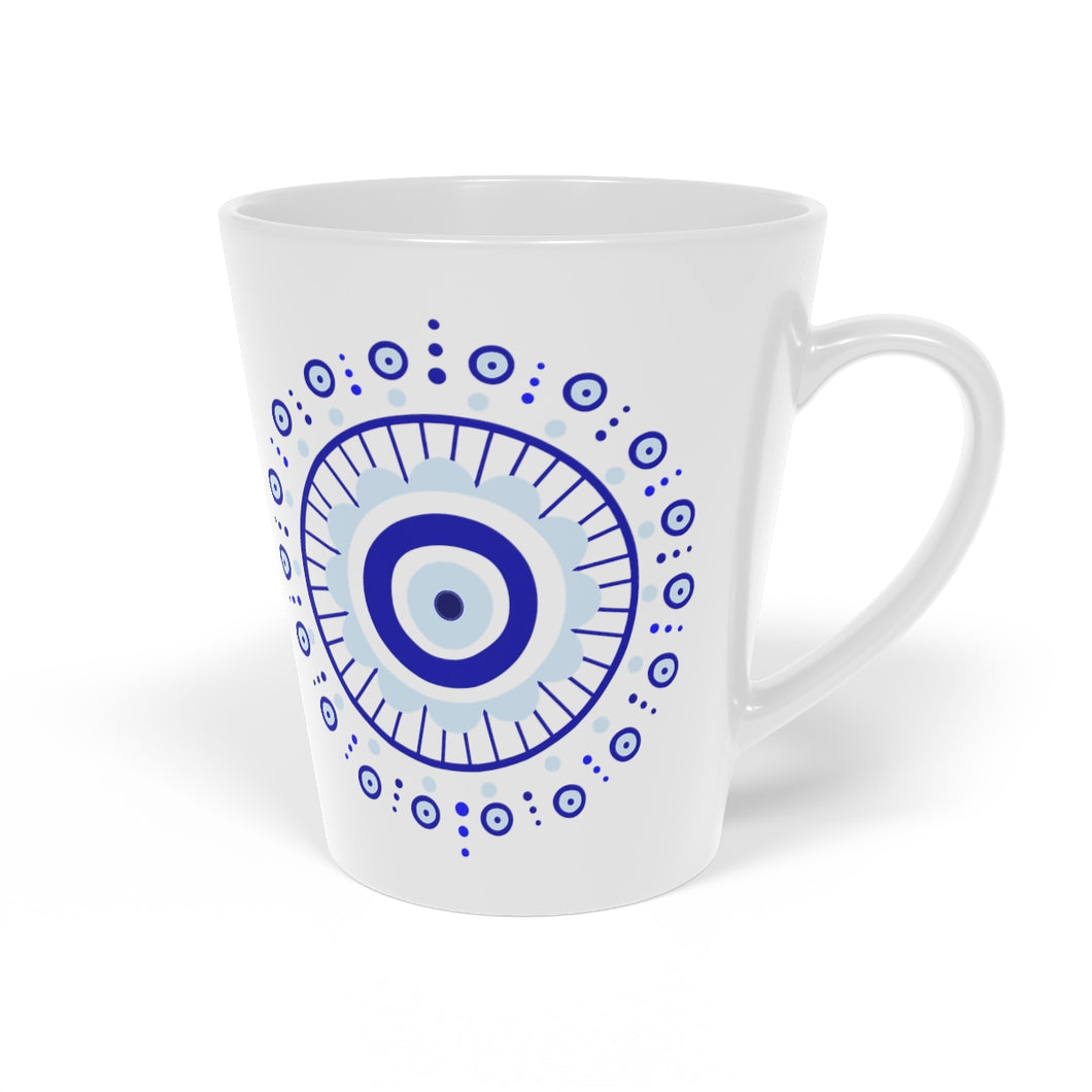 Evil Eye Latte Mug, 12oz