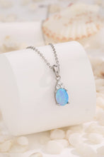 Load image into Gallery viewer, Find Your Center Opal Pendant Necklace
