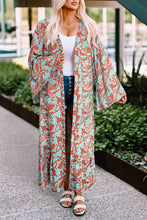 Load image into Gallery viewer, Printed Open Front Duster Cardigan
