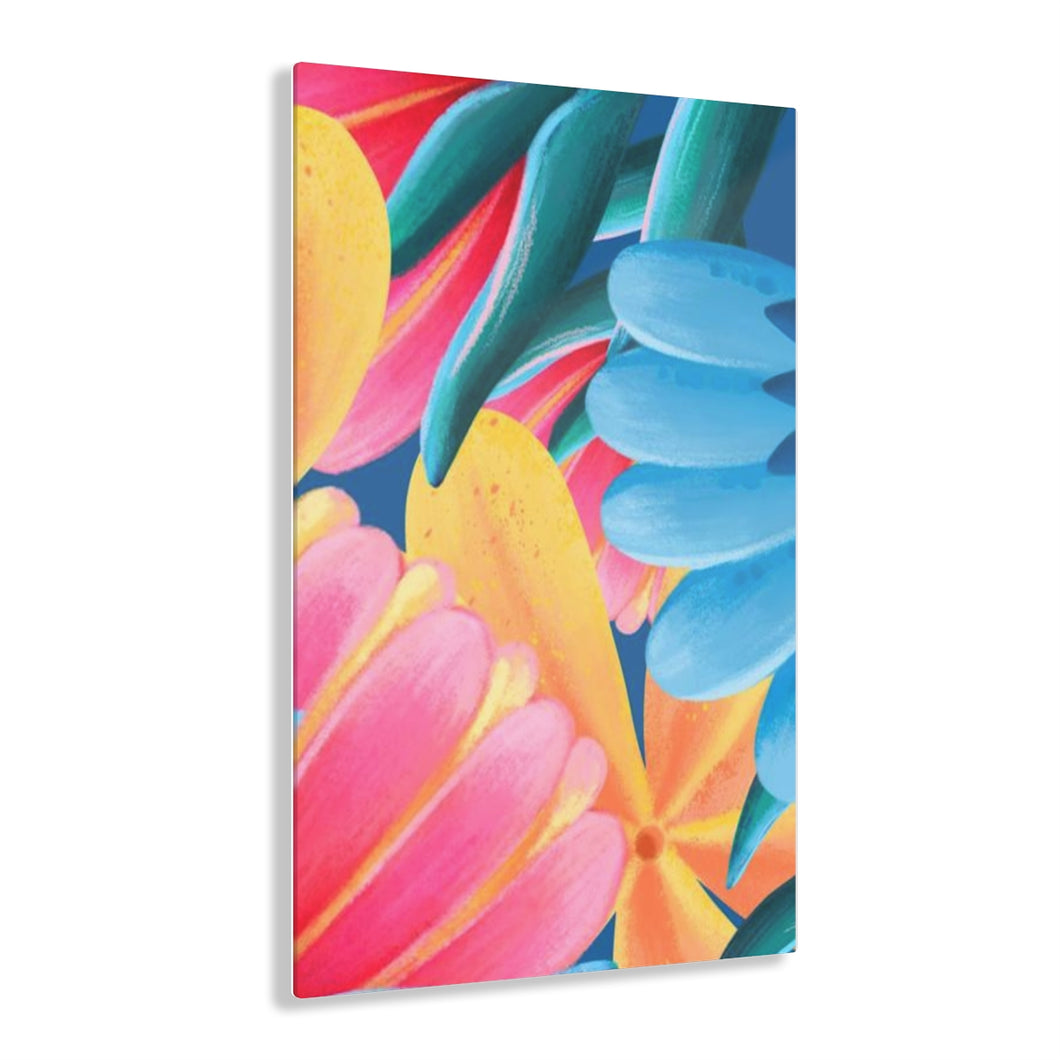 Tropical Flower Acrylic Print