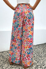 Load image into Gallery viewer, Floral Print Wide Leg Long Pants
