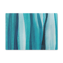 Load image into Gallery viewer, Shades of Blue Cutting Board
