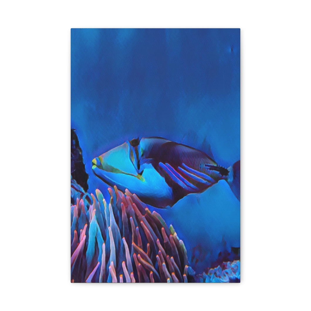 Picasso Fish Canvas Gallery Wraps