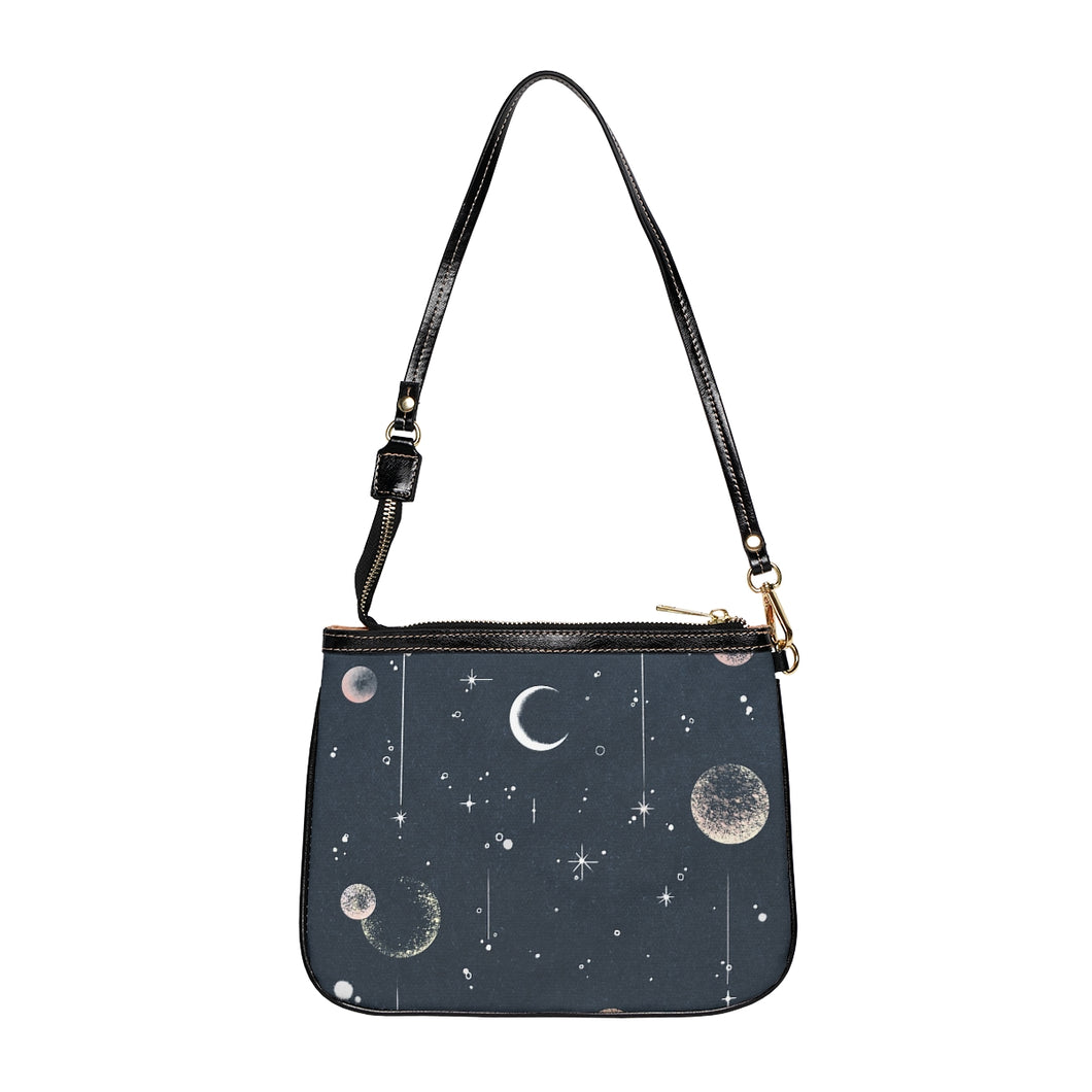 Moon and Stars Small Shoulder Bag