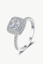 Load image into Gallery viewer, Sterling Silver 1 Carat Moissanite Ring
