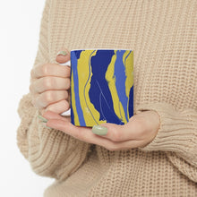 Load image into Gallery viewer, Cosmic Swirl Ceramic Mug 11oz
