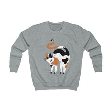 Load image into Gallery viewer, Calico Cat Kids Sweatshirt
