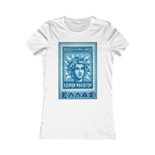 Load image into Gallery viewer, Vintage Greek Island Stamp Women's Shirt
