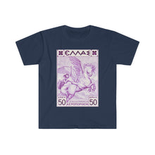 Load image into Gallery viewer, Pegasus Vintage Stamp Unisex Soft Tee
