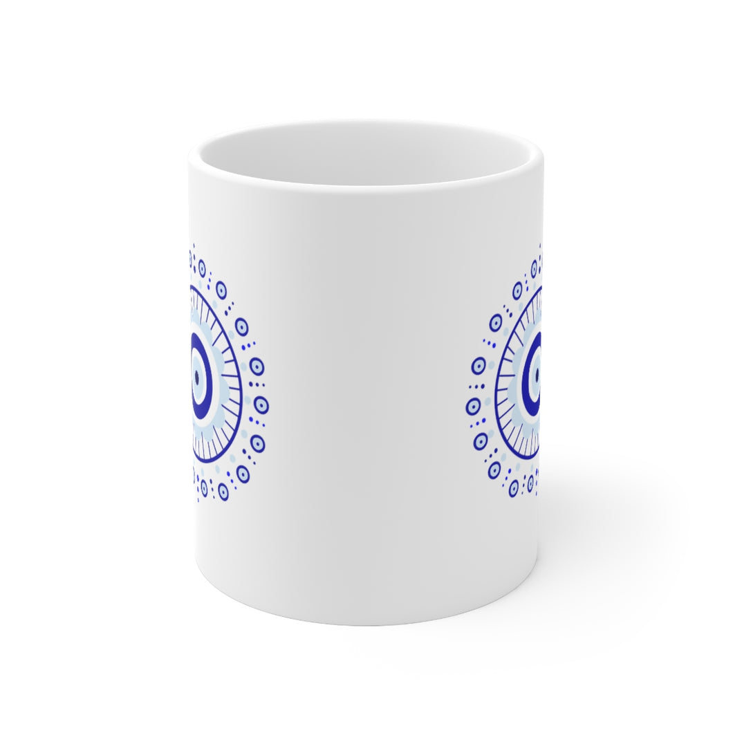 Evil Eye Ceramic Mug 11oz