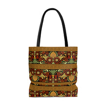 Load image into Gallery viewer, Athena&#39;s Owl In Black Tote Bag
