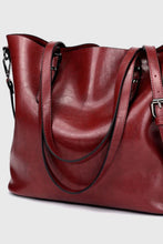 Load image into Gallery viewer, PU Leather Tote Bag
