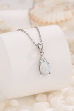 Load image into Gallery viewer, Find Your Center Opal Pendant Necklace
