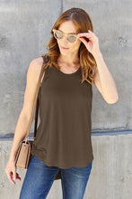 Load image into Gallery viewer, Basic Full Size Round Neck Tank
