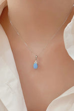 Load image into Gallery viewer, Find Your Center Opal Pendant Necklace
