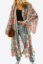 Load image into Gallery viewer, Printed Open Front Duster Cardigan
