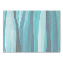 Load image into Gallery viewer, Shades of Blue Cutting Board

