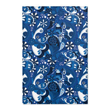 Load image into Gallery viewer, Blue Paisley Area Rug
