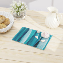 Load image into Gallery viewer, Shades of Blue Cutting Board
