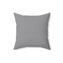 Load image into Gallery viewer, Love Foxes Square Pillow Gray
