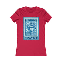 Load image into Gallery viewer, Vintage Greek Island Stamp Women's Shirt
