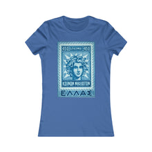 Load image into Gallery viewer, Vintage Greek Island Stamp Women's Shirt
