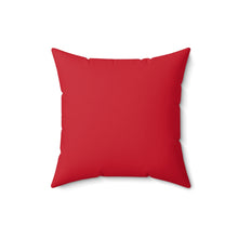 Load image into Gallery viewer, Floral Square Pillow in Peach
