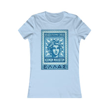 Load image into Gallery viewer, Vintage Greek Island Stamp Women's Shirt
