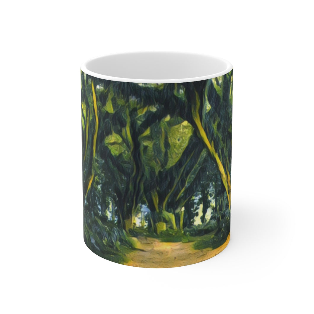 Among the Ferns and Moss Ceramic Mug 11oz