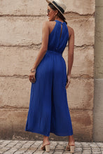 Load image into Gallery viewer, Grecian Neck Sleeveless Jumpsuit
