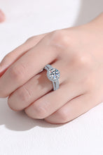 Load image into Gallery viewer, Sterling Silver Moissanite Ring
