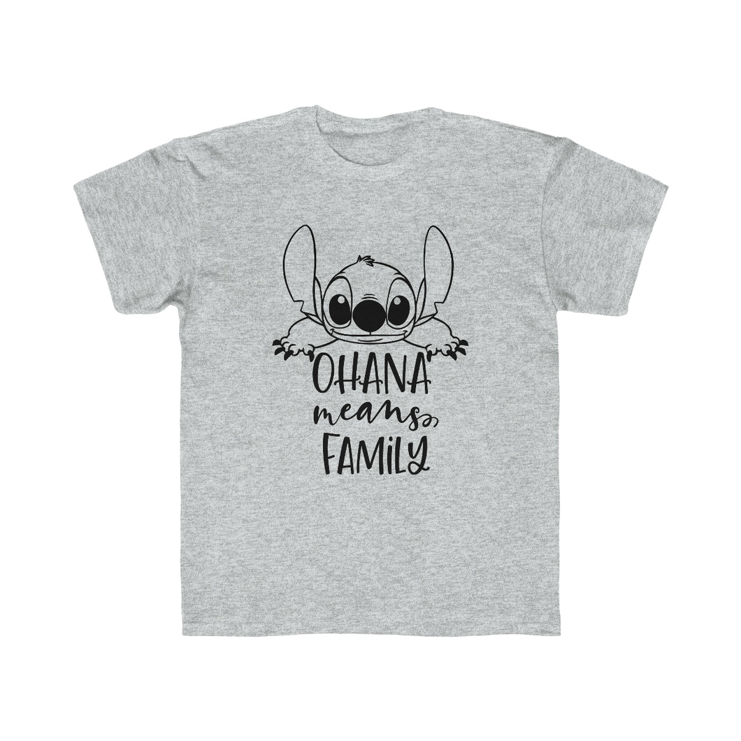 Ohana Means Family Kids Regular Fit Tee