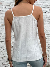 Load image into Gallery viewer, Eyelet Lace Trim Cami
