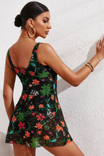 Load image into Gallery viewer, Full Size Twist Front Sleeveless Swim Dress
