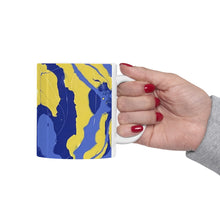 Load image into Gallery viewer, Cosmic Swirl Ceramic Mug 11oz
