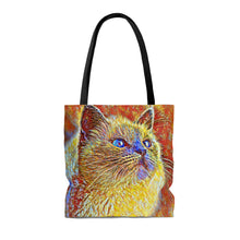 Load image into Gallery viewer, Siamese Kitty Tote Bag
