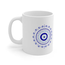 Load image into Gallery viewer, Evil Eye Ceramic Mug 11oz
